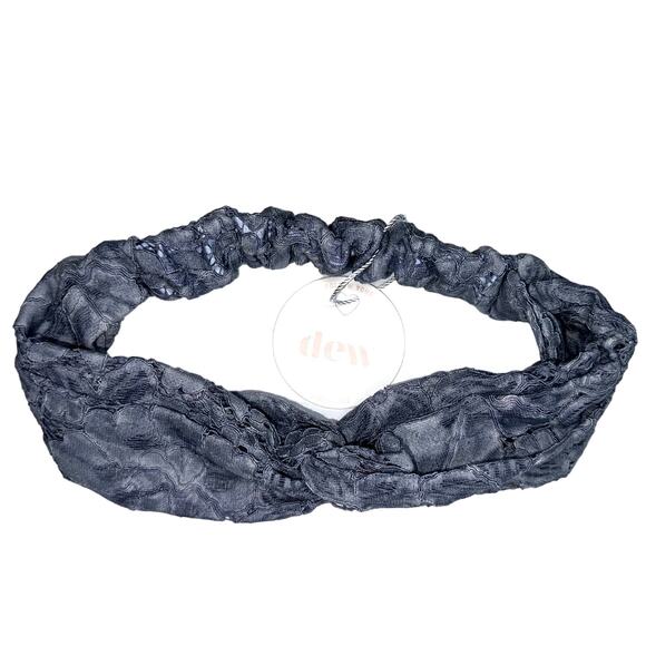NWT Dew Edit Lace Knit Headband - Picture 1 of 10